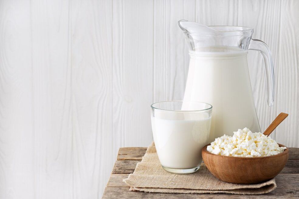 piena produkti uz olbaltumvielu diētu