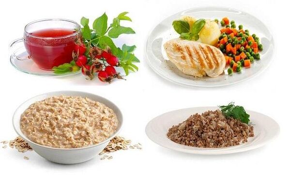 Gastrīta pārtika jāsagatavo, izmantojot maigu termisko apstrādi